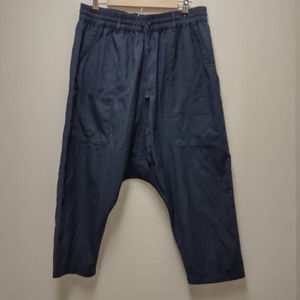 Control Sector Navy Blue Drop Inseam Men's Casual Crop Fashion Pant Size Large